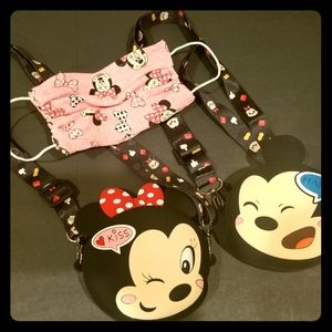 Disney Purses/Lanyards (Duo)